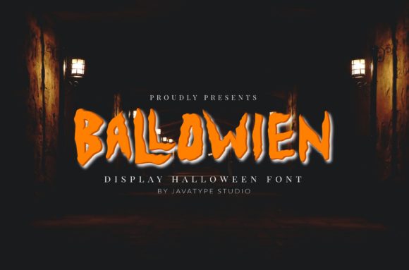 Ballowien: The Halloween Font That Elevates Your Brand’s Visual Story
