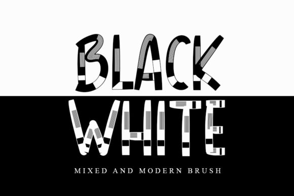 Black White: A Versatile Display Font for Modern Web Design