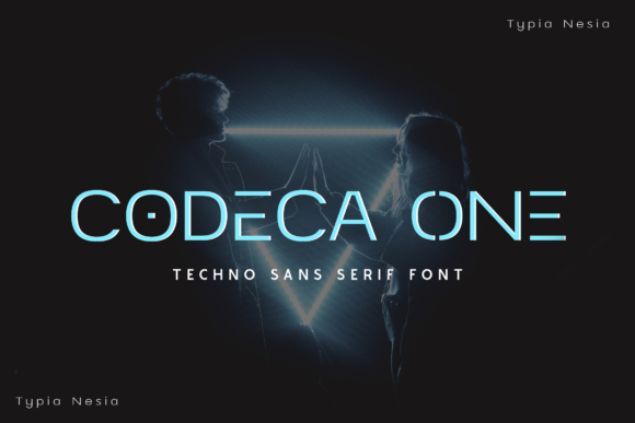 Codeca One: A Display Font for Editorial Design and Creative Branding