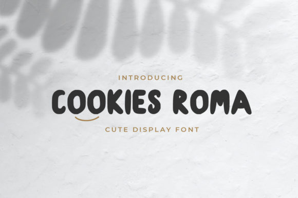 Cookies Roma: A Versatile Display Font for Creative Branding