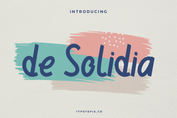 De Solidia: A Timeless Display Font for Modern Design