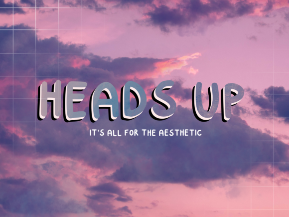 Heads Up: A Bold Display Font for Creative Projects