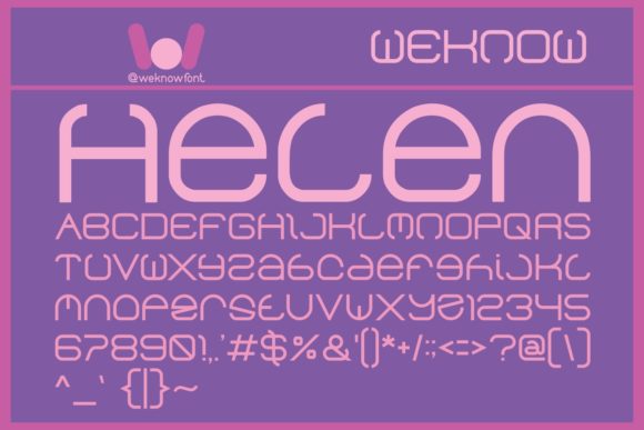 Helen: A Display Font for Impactful Campaigns