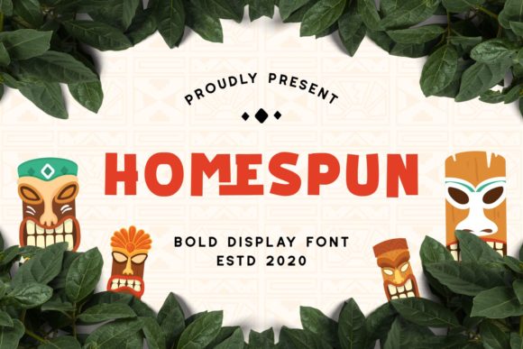 Homespun: The Fun and Functional Display Font for Small Business Branding