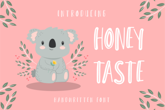 Honey Taste: A Sweet Font for Editorial Design