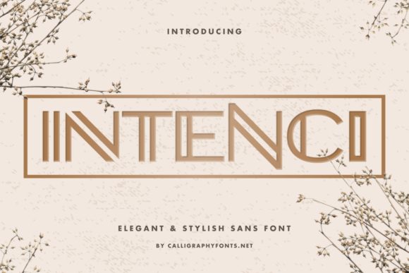 Intenci: The Font That Elevates Your Campaigns