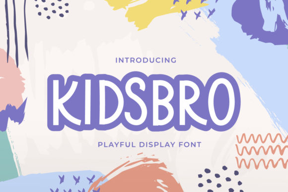 Kidsbro: A Versatile Display Font for Creative Branding
