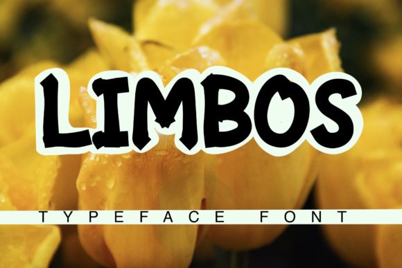 Limbos: A Bold Display Font for Creative Crafters and Product Makers
