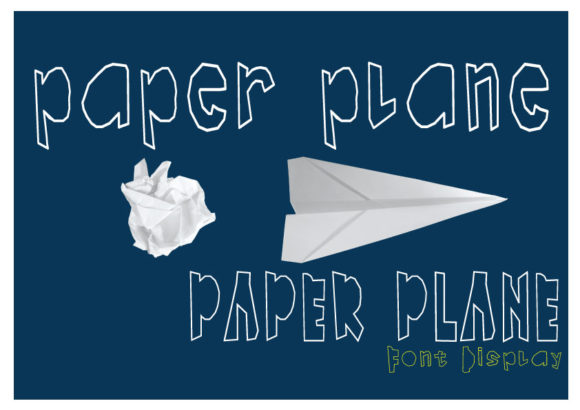 Paper Plane: A Modern Urban Font for Creative Branding