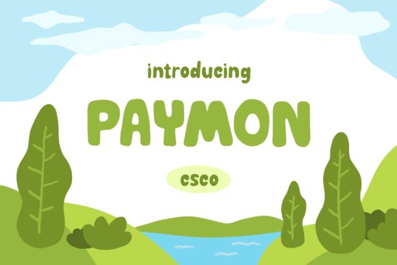 Paymon: The Bouncy Display Font That Elevates Your Brand