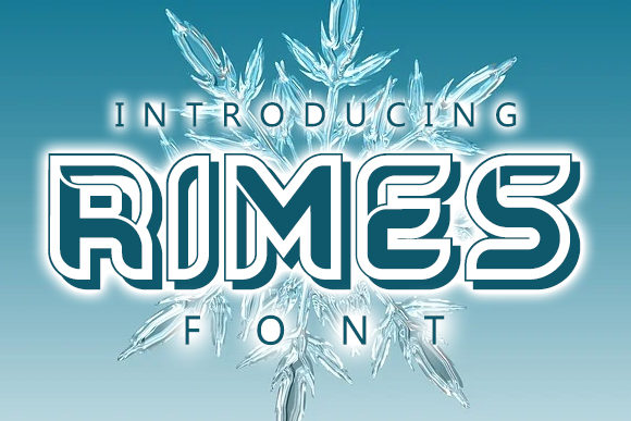 Rimes: A Display Font for Editorial Design and Creative Branding