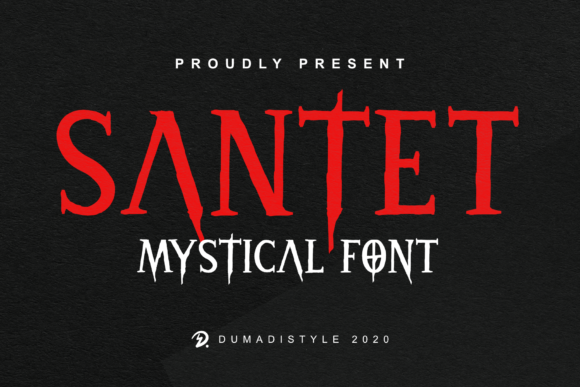 Santet: A Bold Display Font for Impactful Web Design