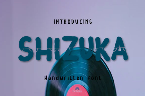 Shizuka: A Bold Display Font for Creative Branding