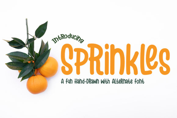 Sprinkles: A Chunky Display Font for Web Design and Branding