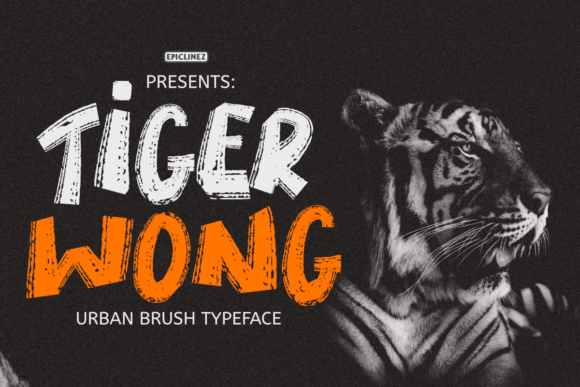 Tiger Wong: A Display Font for Bold Editorial Statements