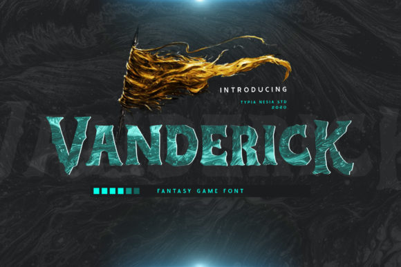Vanderick: A Bold Statement in Display Typography